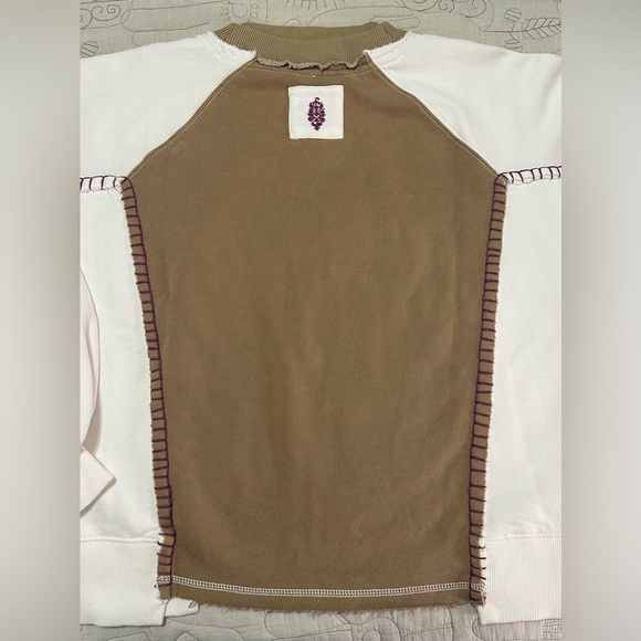 NWT FP Movement Double Header Graphic Crew XS Fern Combo with Pockets! - Picture 13 of 14